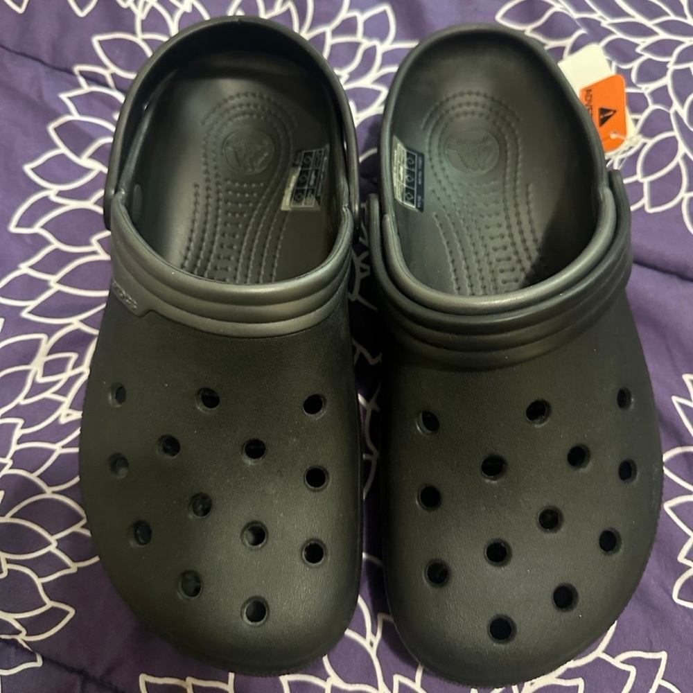 Black Clog Shoes - Lightweight Comfort